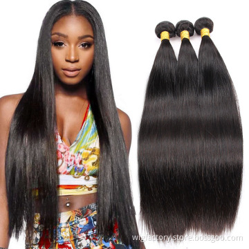 Virgin Human Hair Extension Mink Bundles,100% Human Hair Bundles with Closures ,Brazilian Hair Weave Unprocessed Bundle